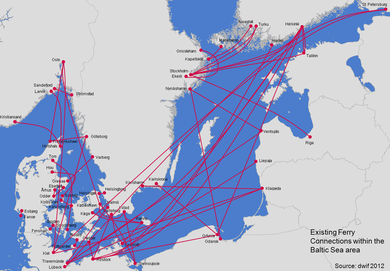 Морские пути европы. Морские пути Балтийского моря. Морские пути в Балтийском море. Паромы Балтийского моря на карте. Паромные маршруты на Балтике.